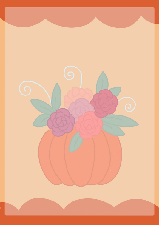 Pumpkin bouquet Notepad