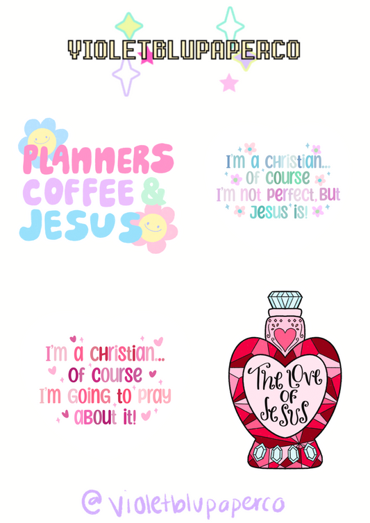 Bible Deco stickers