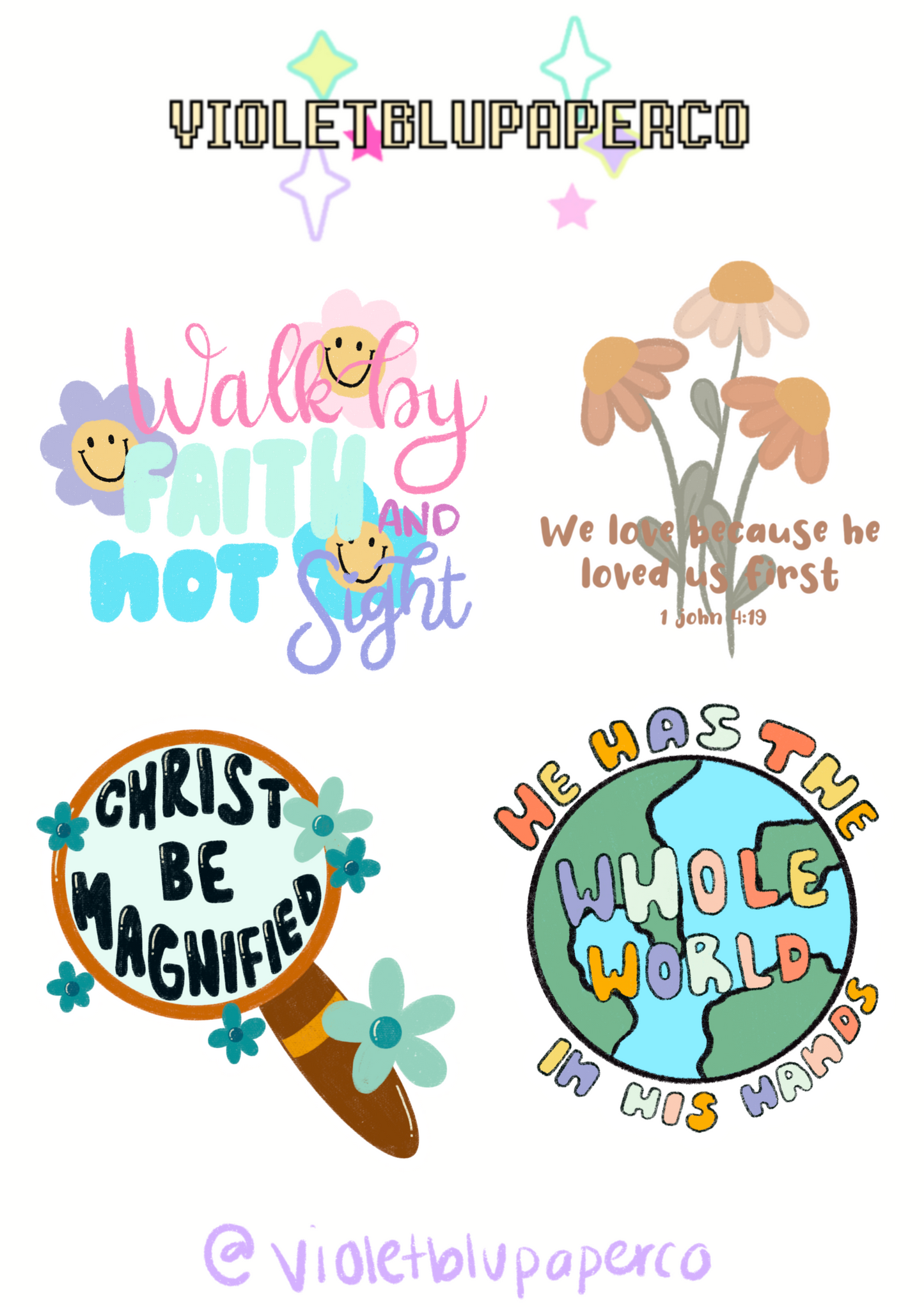 Bible Deco stickers