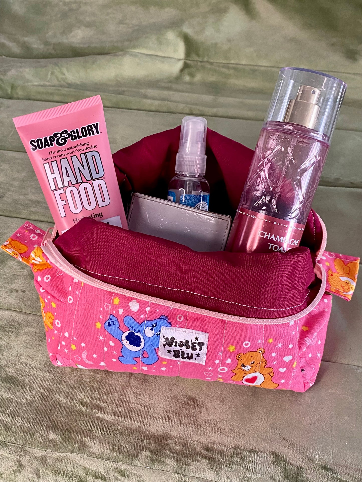 Cowgirl Boxy Zipper Pouch – Handmade | Violetblu Design Co.